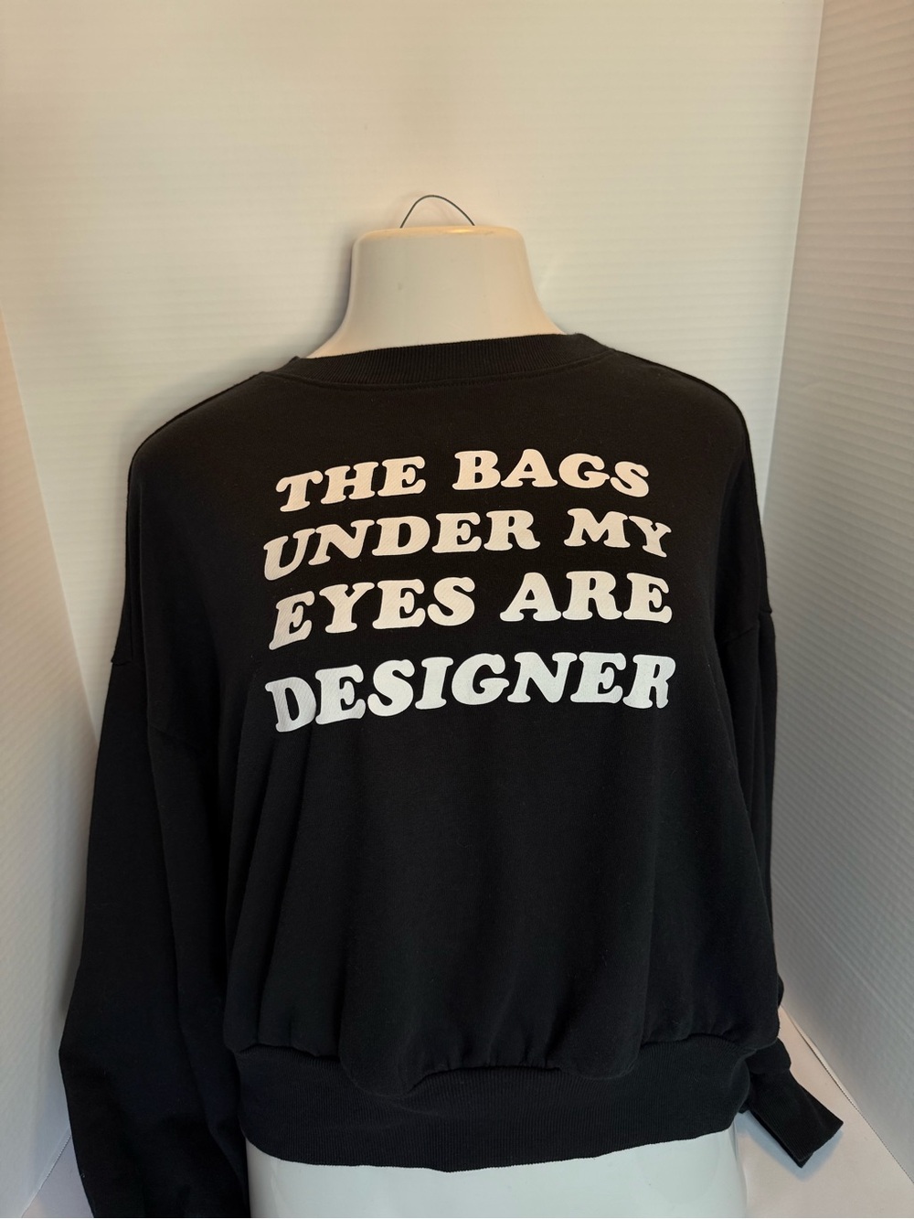 Ten Sixty Sherman Black Crewneck Sweatshirt